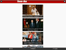 Tablet Screenshot of gazetesonan.com